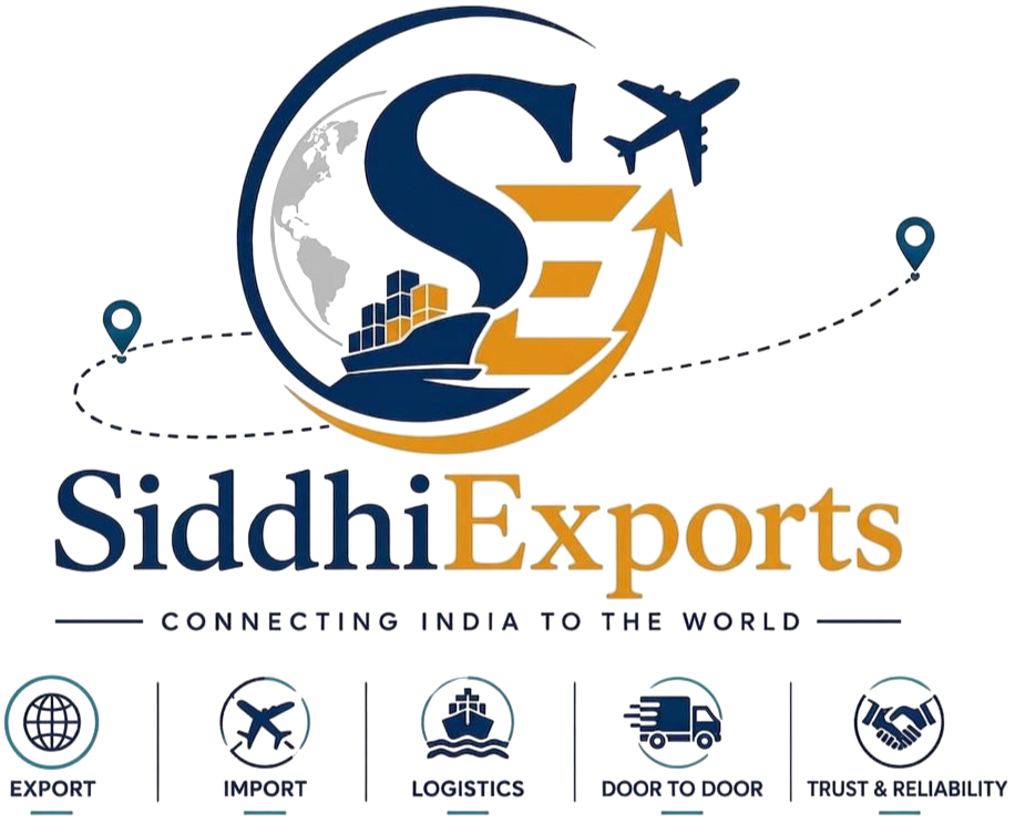 SiddhiExports international parcel delivery service from Kurukshetra, India to UK, Canada, USA, Australia and Europe